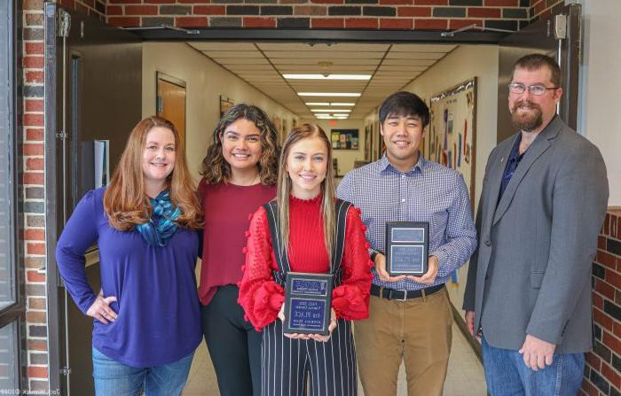 Dr. Jared Mumm, Samuel Suh, Lauryn Rader, Lucero Osornio, Dr. 艾米迪莱尔